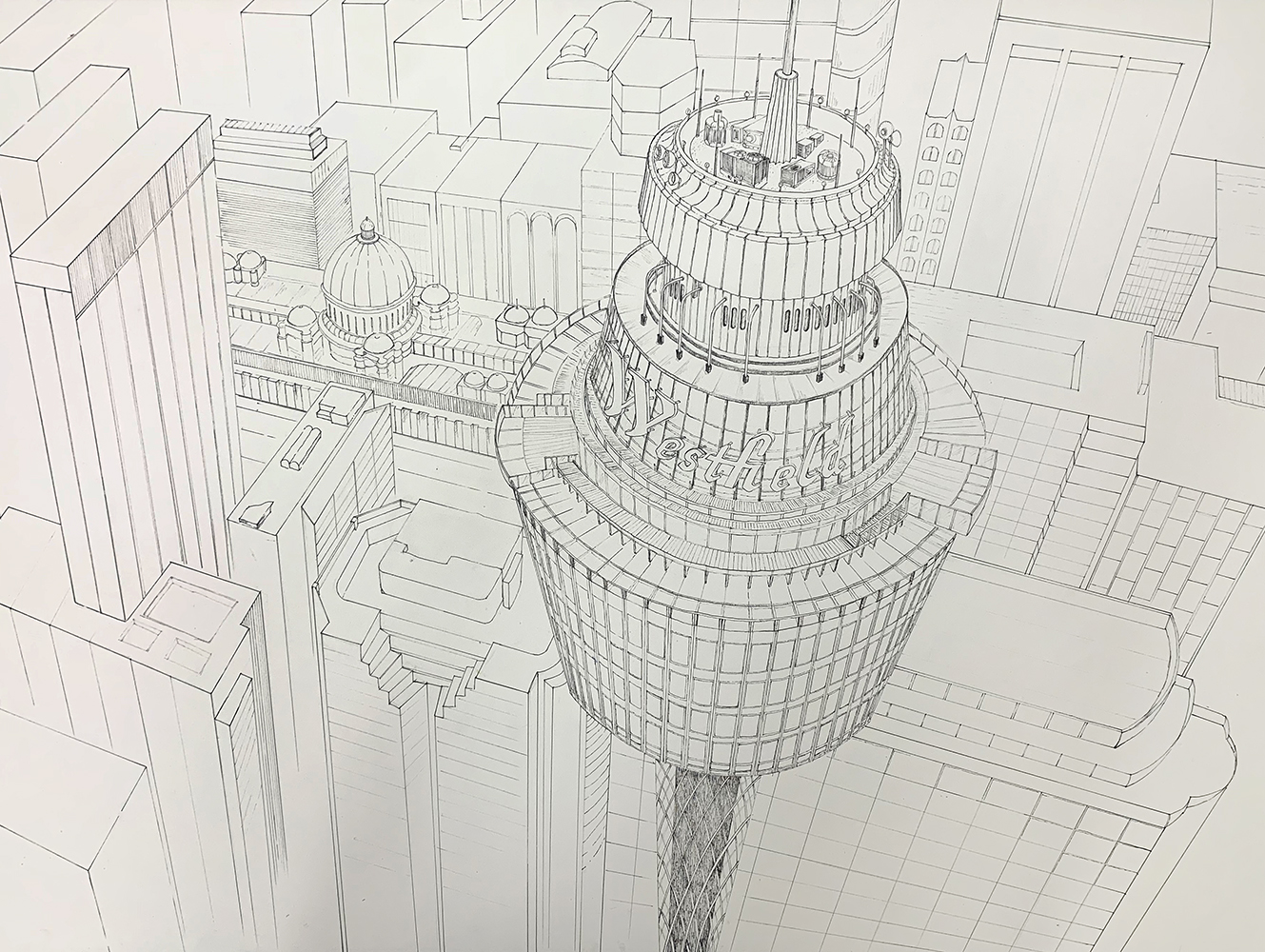 (Watercolor on Paper)